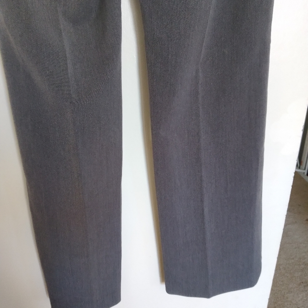 NWT Anne Klein dark grey heather the founder wide leg size 6 - Picture 12 of 12